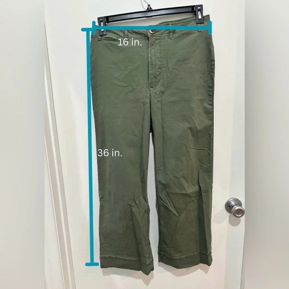 Old Navy High Rise Olive Chinos for Women - Picture 5 of 5
